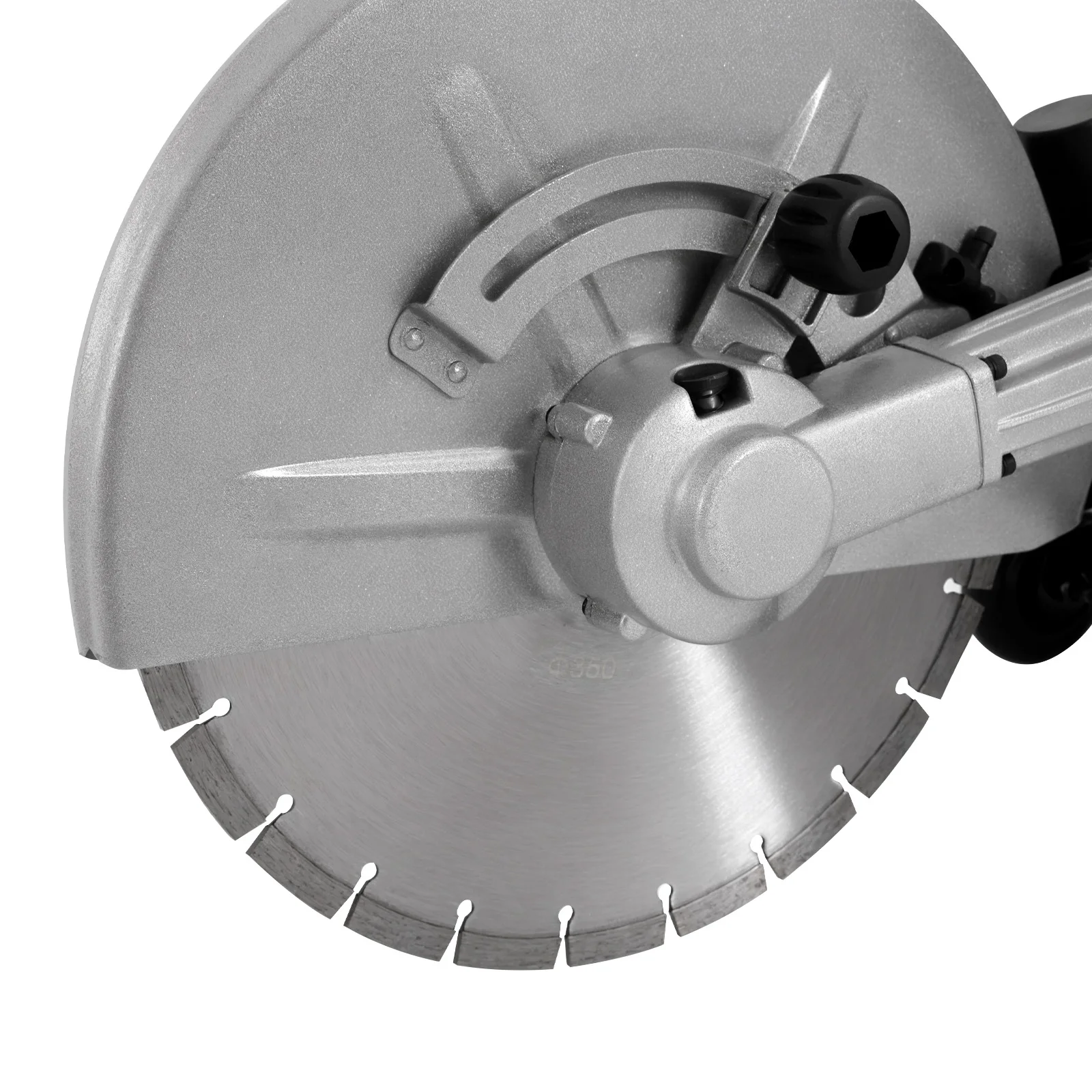 52CC 1.4KW Wet Concrete Saw with Water Cutting Attachment, 2-Stroke  Circular Saw Ideal for House, Foundation IE 44F-5