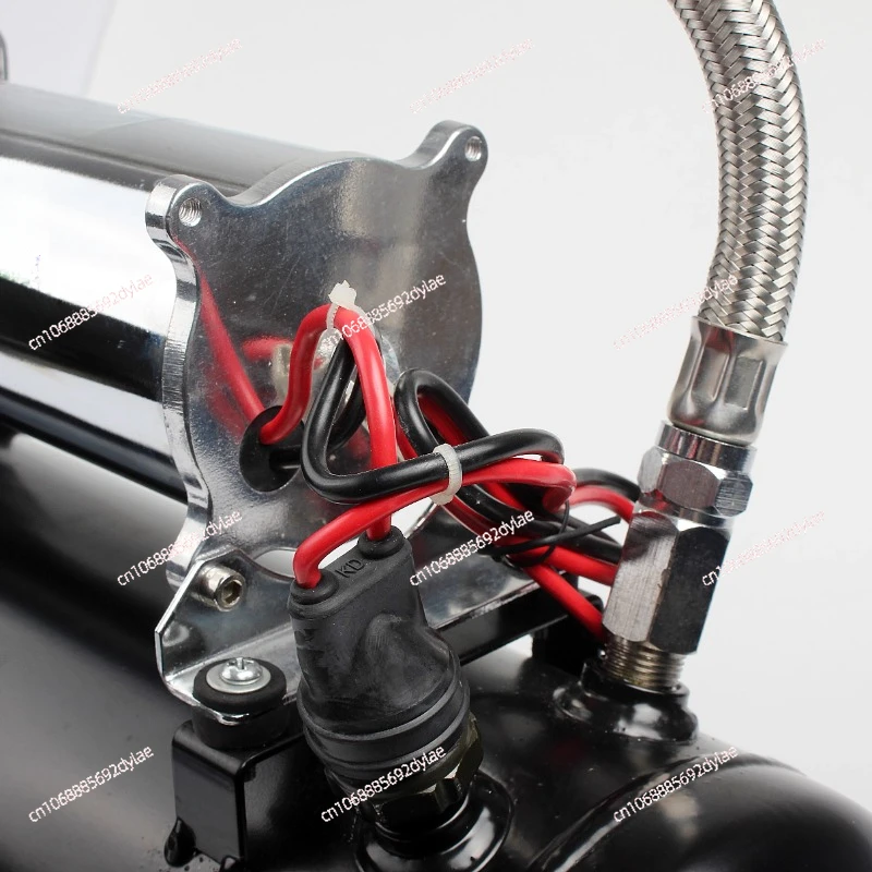 12V/24V car modification automatic start stop suspension air pump harvester 10L car tire inflation motor air pressure