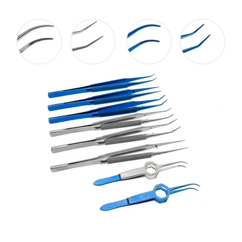 คีมจับกระจกตา คีมจับเยื่อแก้วตา คีมจับเยื่อคอนจูนทิวา คีมจับกระจกตาสำหรับจักษุแพทย์ เครื่องมือผ่าตัดจักษุ