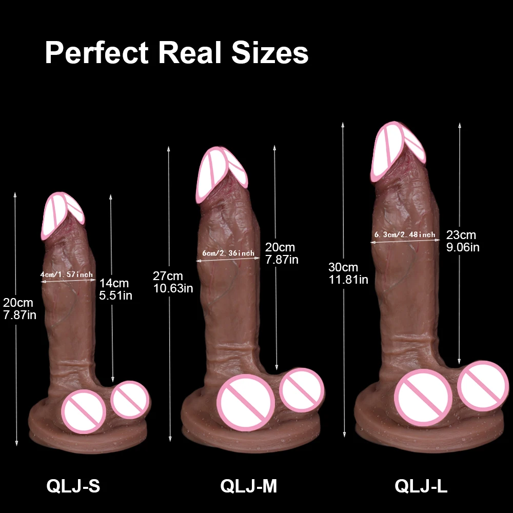 Super Big Spiky Man Penis Realistic Dildo Adult Shop Silicone Dick With Suction Cup Anal Sex Toys For Woman G-spot Masturbation