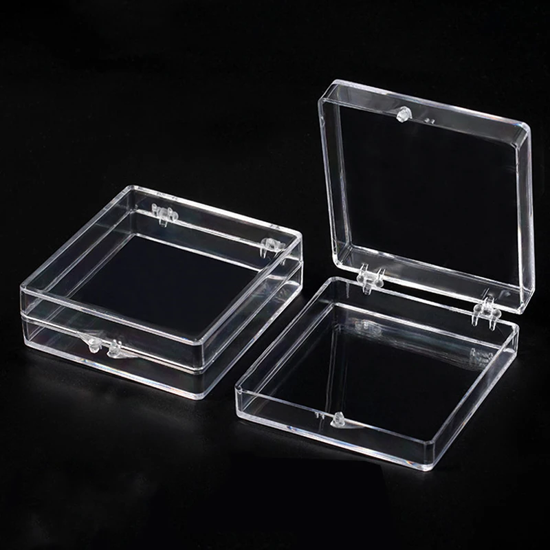 1pc Nail Art French False Nail Tips box Rhinestone Jewelry Bead Display Storage Case Organizer Container Manicure Tools