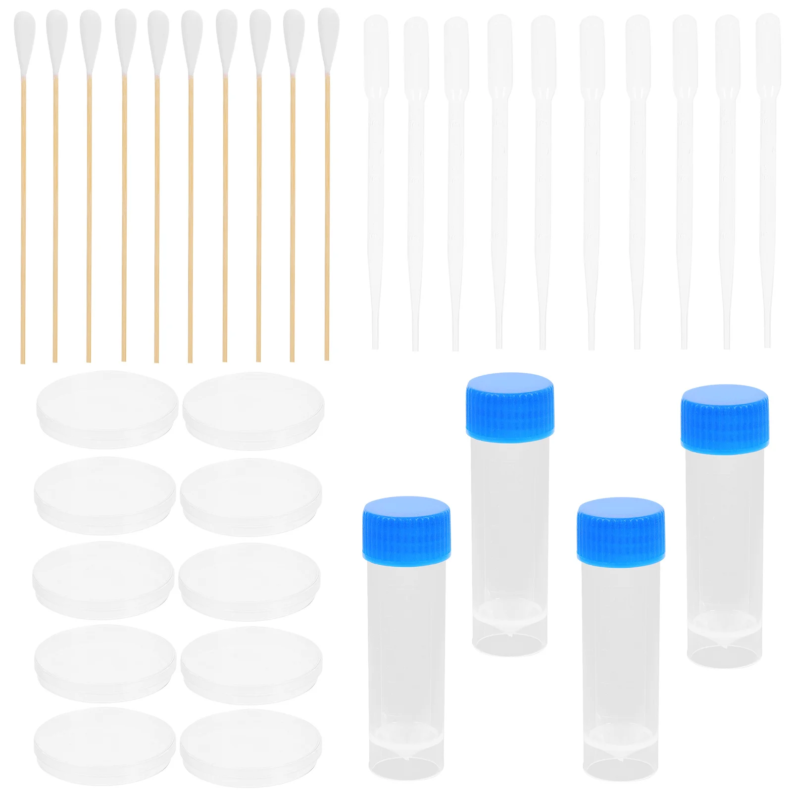 

1 Set Prepoured Agar Plates Kit Petri Dishes Science Project Microbiology Experiment Supplies Tissue Culture Stem Lab Tools For