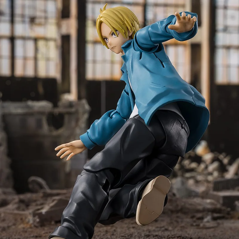 متوفر في المخزون بانداي S.H.Figuarts SHF ساكاموتو أيام شين أساكورا أطقم منمذجة أنيمي عمل مقاتلة الانتهاء نموذج هدية للأطفال