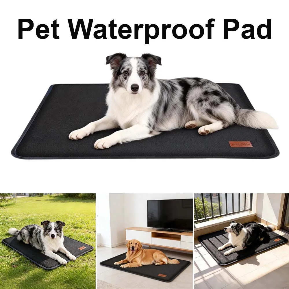 

Dog Pee Pad Oxford Reusable Waterproof Pet Training Mat Wear-resistant Absorbent Dog Urine Pad for Car Seat Sofa Floor Puppy Cat