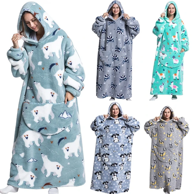 Aliexpress oversized hoodie blanket hotsell