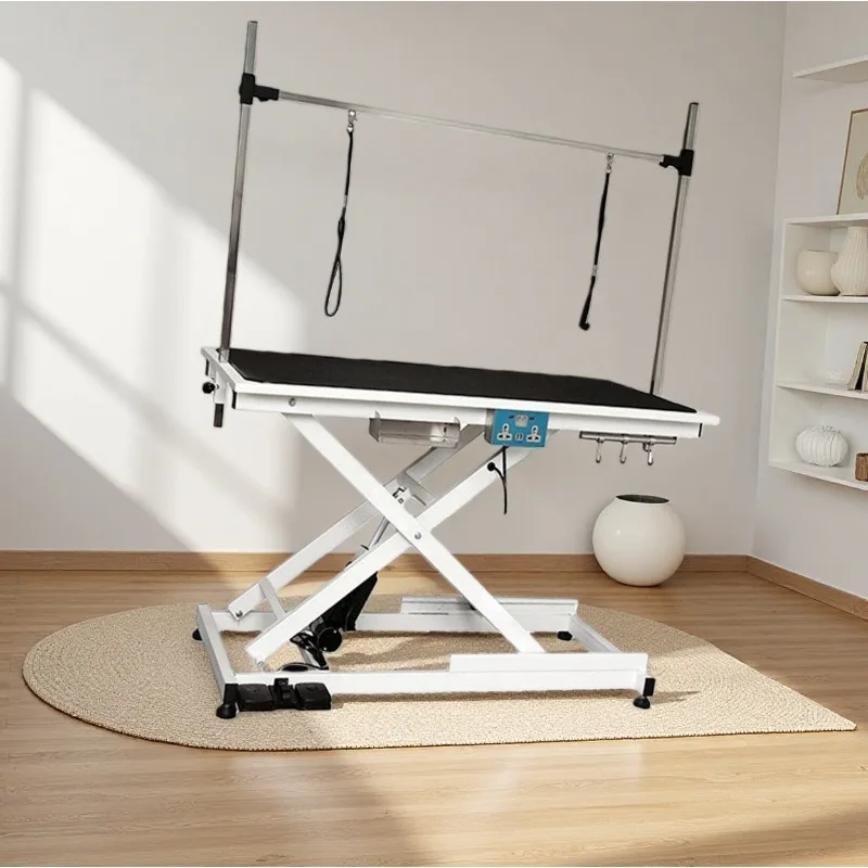 

Electric Pet Grooming Table, Lifting Design for Cat and Dog Salon Use for Drying, Clipping and Trimming After Bathing