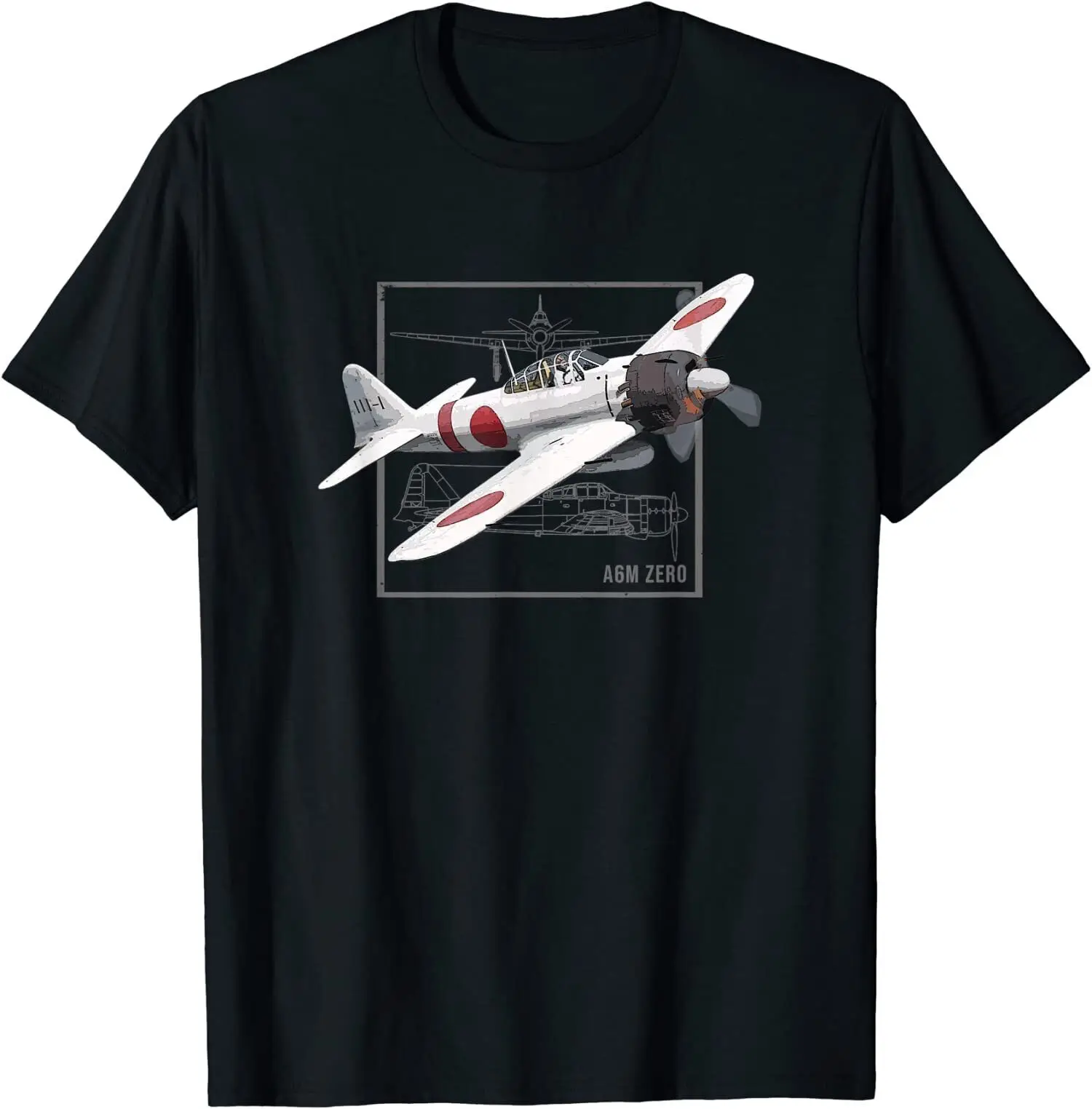 NEW LIMITED A6M Zero - Japanese WW2 Fighter Planes Gift Tee T-Shirt S-3XL