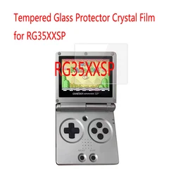 Película protectora de cristal templado para consola de juegos portátil RG35XXSP, Protector de pantalla transparente HD de 3,5 pulgadas a prueba de explosiones