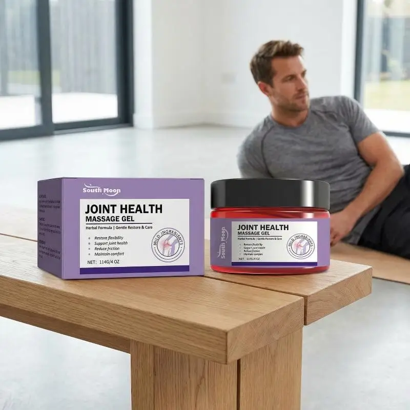 Cooling Body Joint Care Gel for Dry Skin Nourishing Fast Absorbing Moisturizing Texture for Daily Comfort