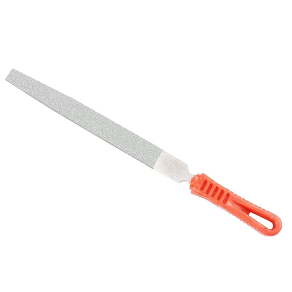 Practical Diamond File For Polishing Metal Jeweler Hand Tools Non-slip Handle Stone Wood Carving Comfortable Grip