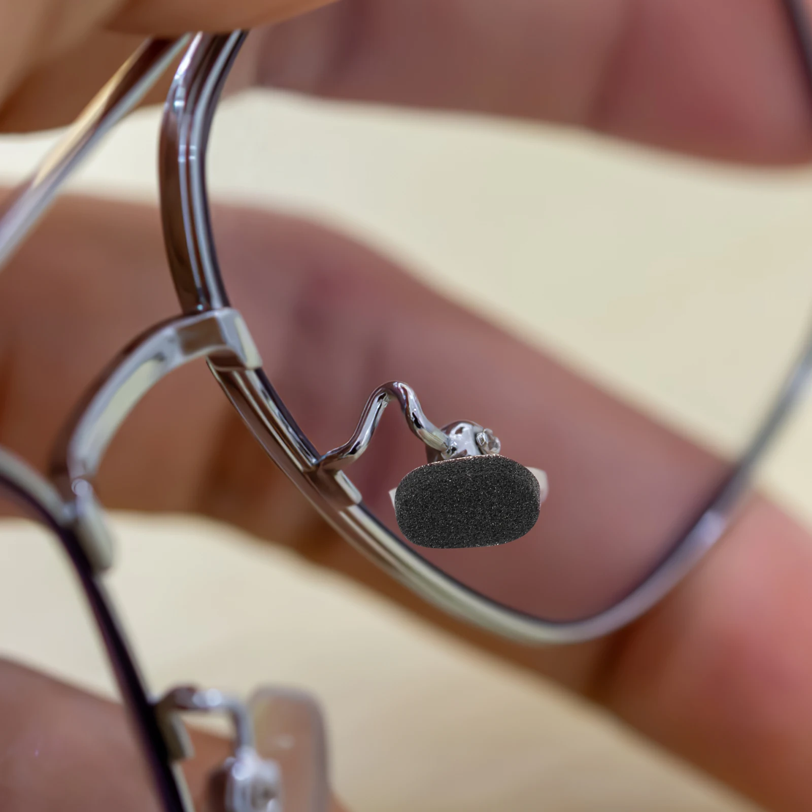 

60Pairs Anti-Slip Eyeglass Nose Pads Durable Sponge Cushions Comfortable Non-Skid Nose Support for Glasses Practical Eyeglasses