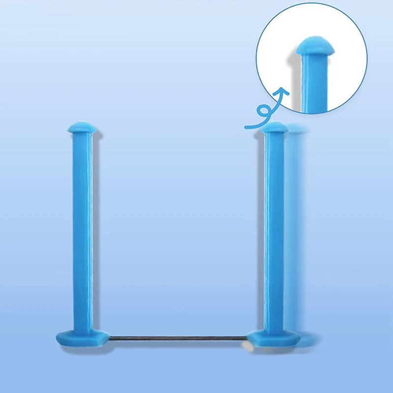 Tratamento profissional recuperar incorporar unha encravada azul conjunto de fio de correção cuidados com os pés dedo do pé pedicure alisamento ferramenta do dedo do pé