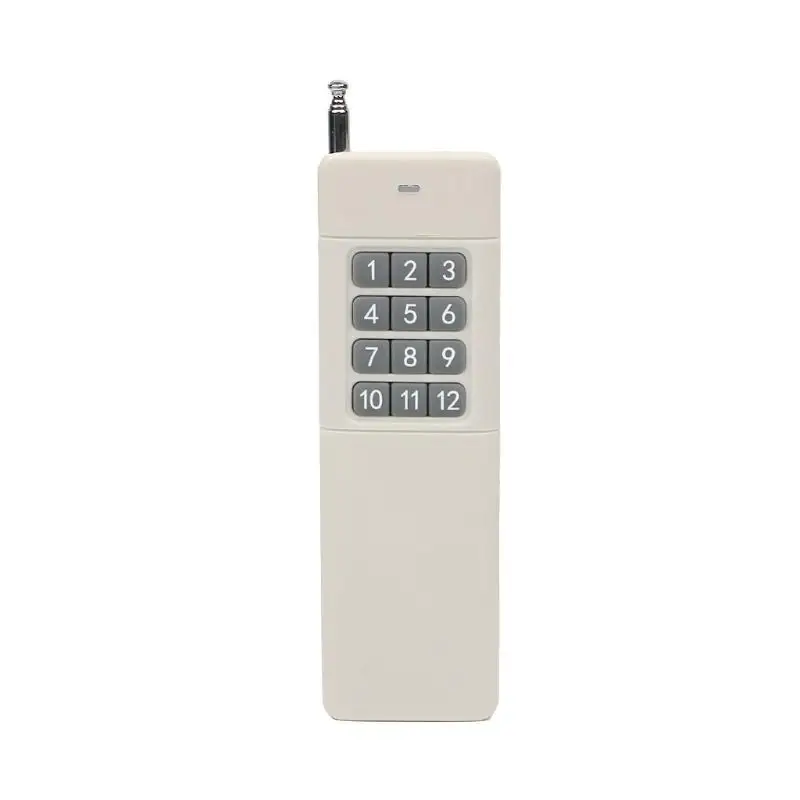 652F Remote Control Transmitter for Remote Switch 4 6 8 12 Button Remote