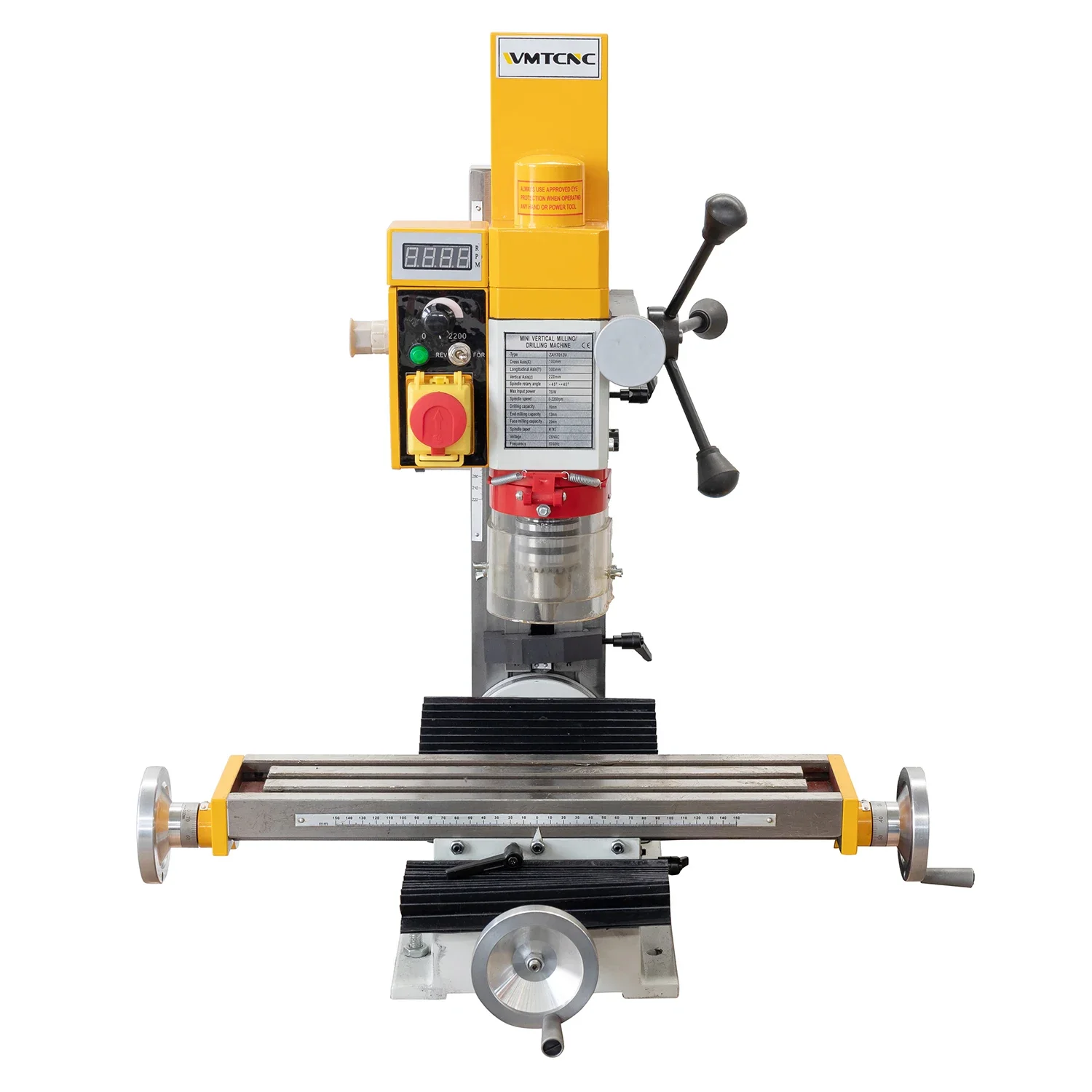 variable speed mini milling and drilling machine ZAY7013V with CE