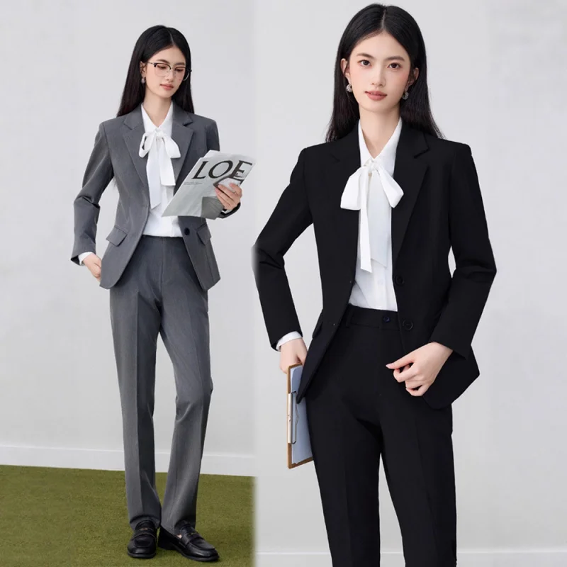 

Профессиональный костюм для женщин, элитный элегантный стиль богини, менеджер отеля, ювелирный магазин, модная косметологическая спецодежда