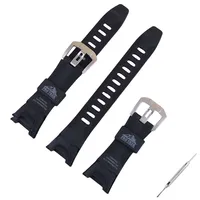 Accesorios para reloj, correa de resina para reloj, hebilla para PRG-110 PRW-1300Y, correa de goma deportiva resistente al agua
