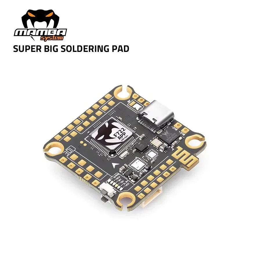AvaCoreF722 Flight Controller For Mamba APP MK4 55A 65A With ICM42688P Gyroscope 32Bit 128K ESC