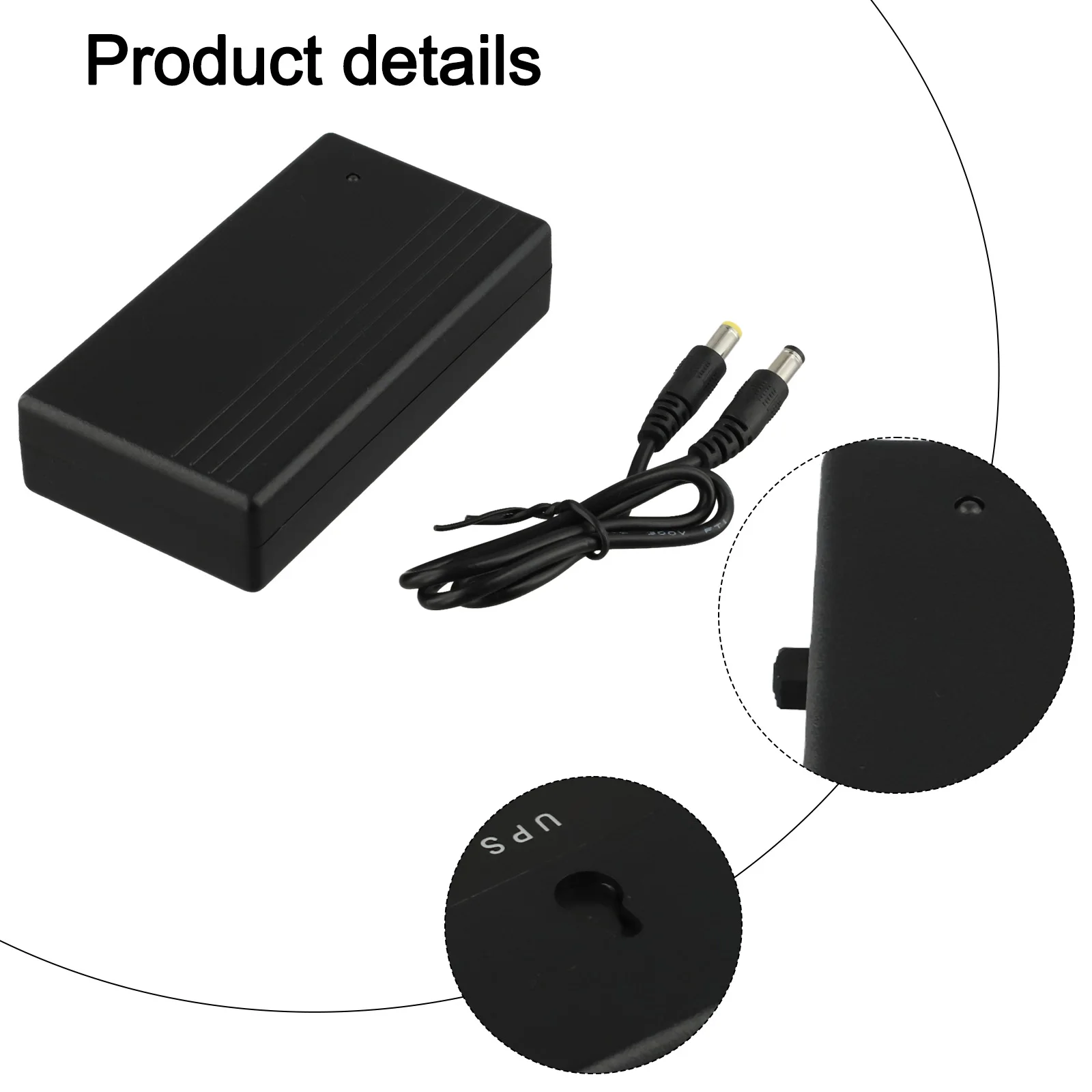 

22.2W Power Supply 12V UPS Power Backup Solution DC-DC Boost Circuit Overcharge Protection Trickle Constant Current Charger