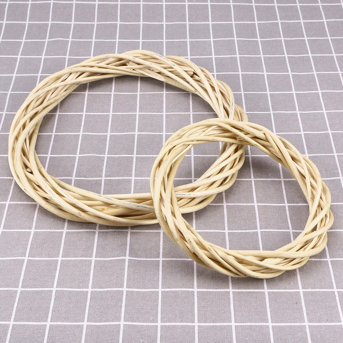 

Grapevine Wreath 20Cm Natural Rattan Wood Craft Ring For Holiday Wedding Party Decor Vine Branch Wooden Twig
