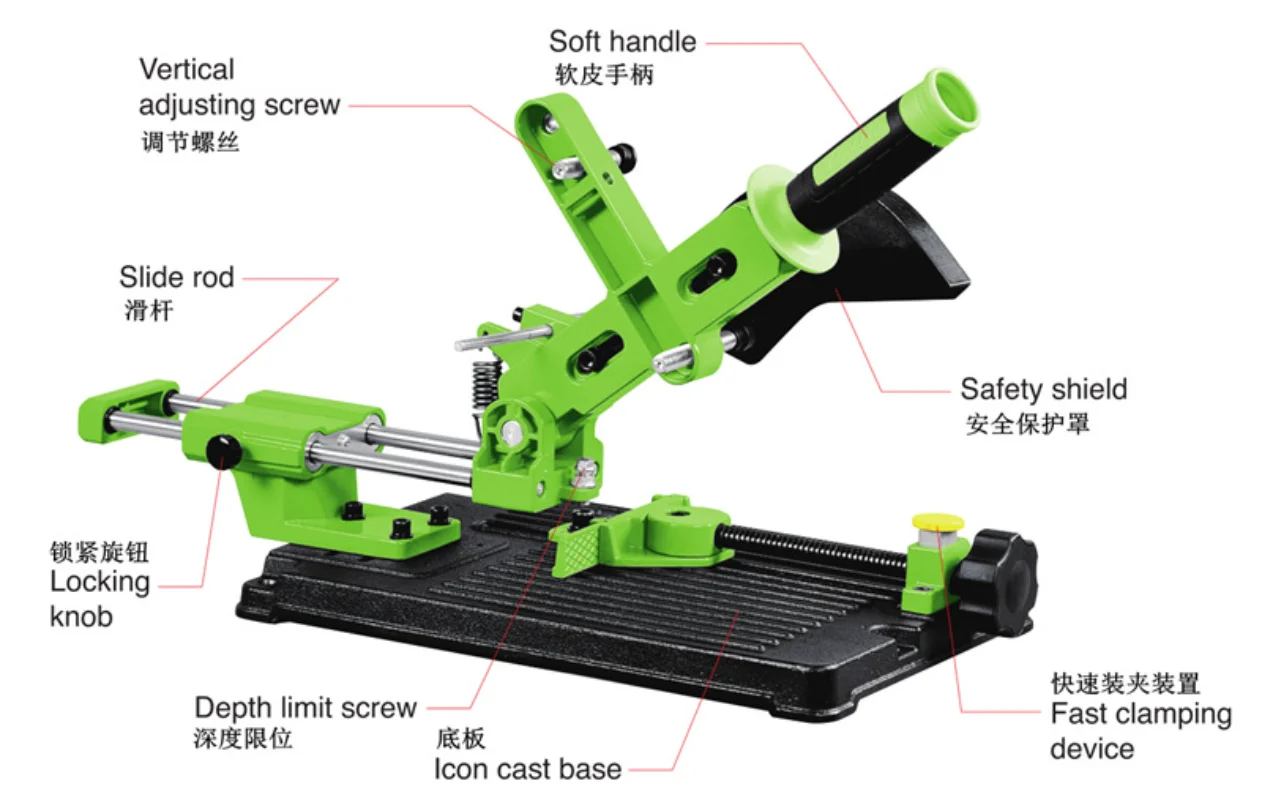 BG-612505 Mini Strong Angle Grinder Bracket, Multi-function Bracket, Mini Cutting Machine