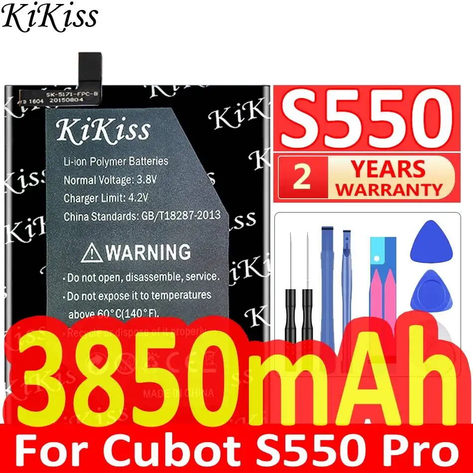 Аккумулятор для мобильного телефона Cubot S550 S550 Pro, 3850 мАч, премиум-класса, на замену
