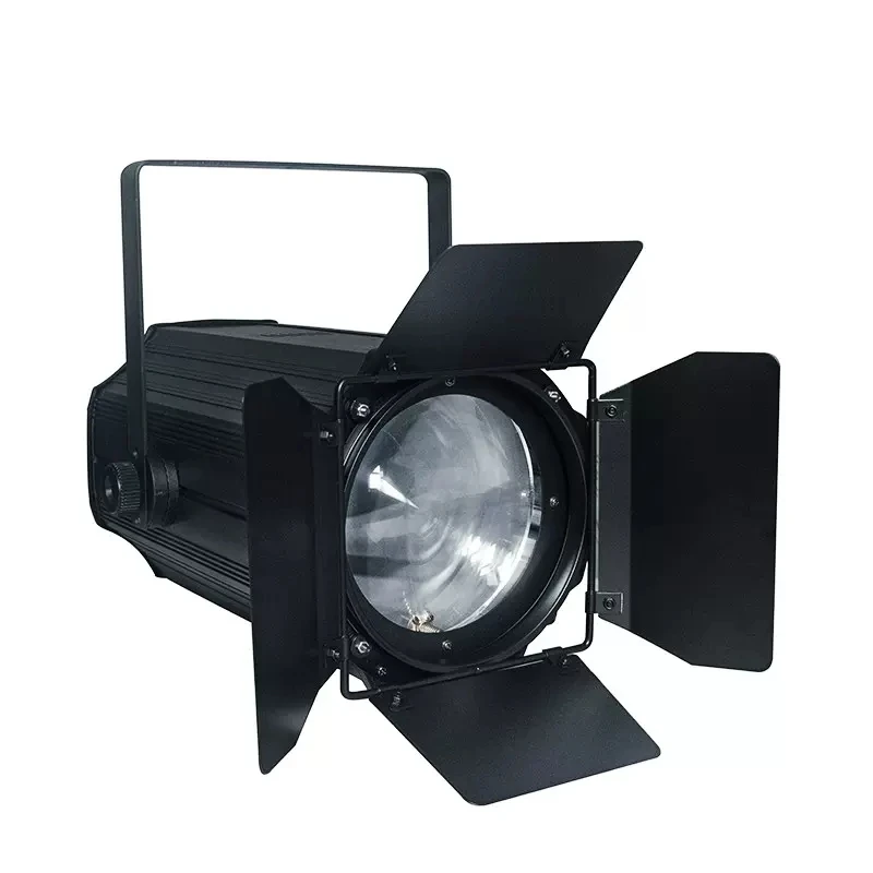 LED Par COB 200W Cool White + Warm White Lighting with Barn Doors For DJ Disco Home Party Nightclub