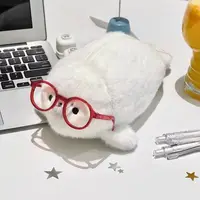 Funny Seal Doll Pencil Case Large Capacity Storage Bag Stationery Bag High Aesthetic Value Pen Pouch Gift 3