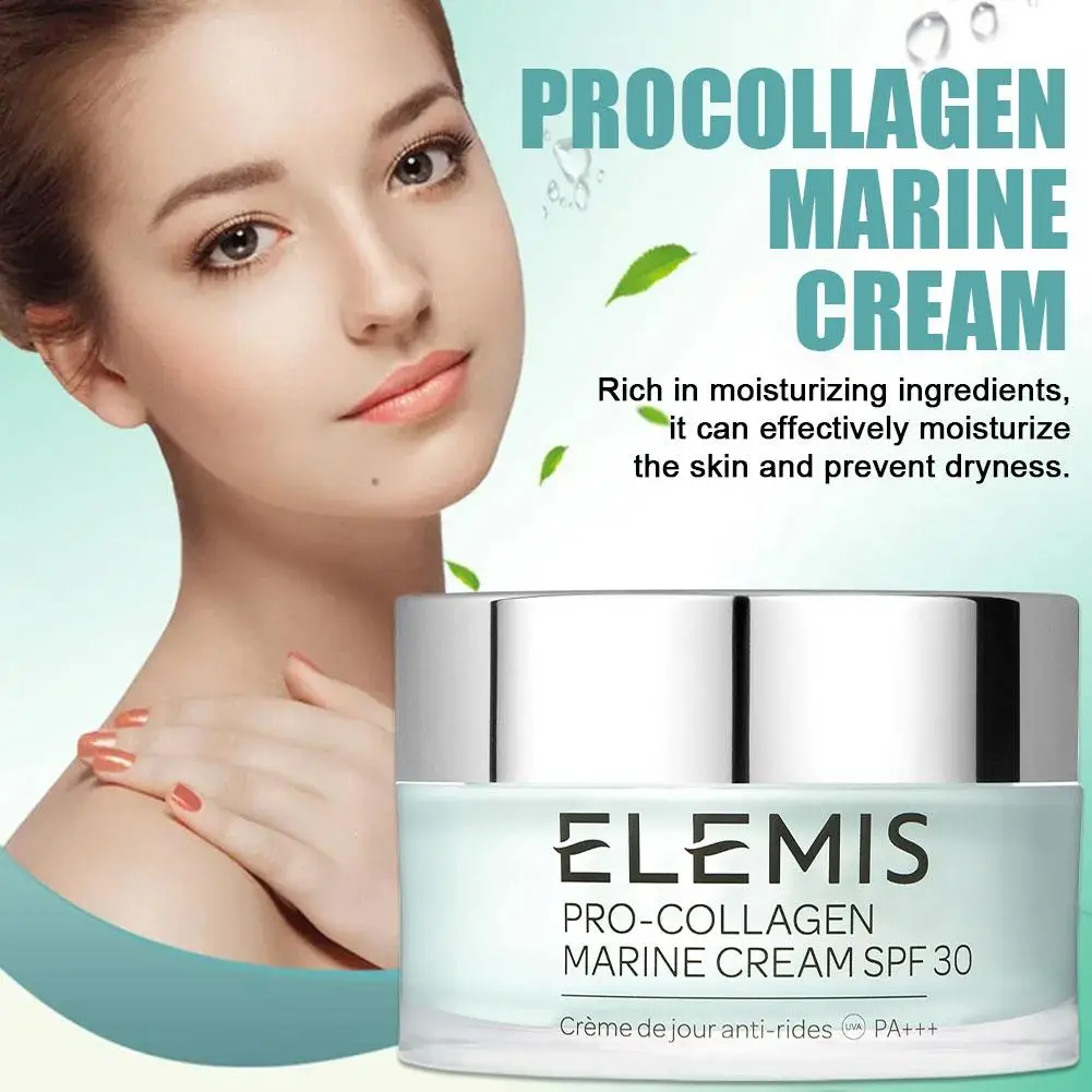 Elemis crema Facial nutritiva hidratante 50ml hidrata profundamente iluminadora nutritiva y suavizante la piel desvanece las líneas finas