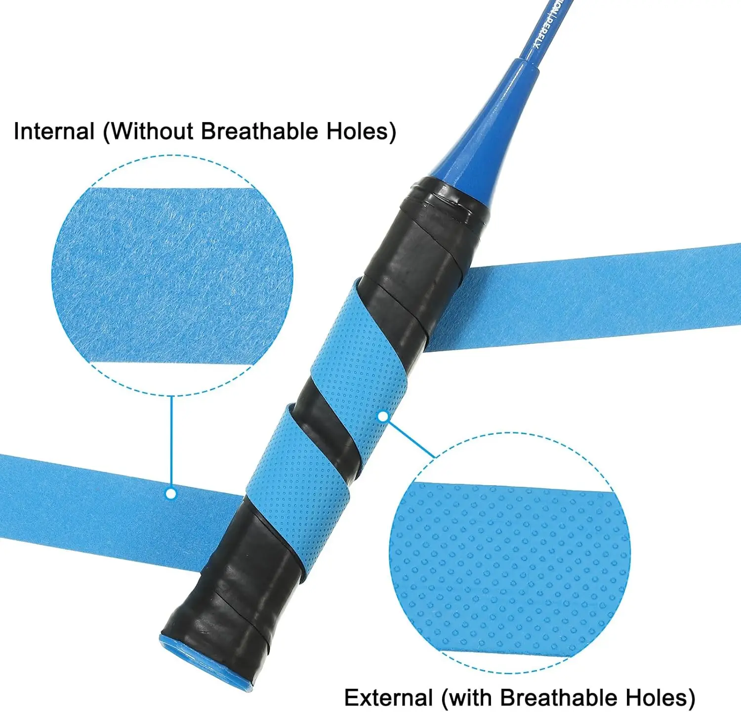 المضادة للانزلاق الرياضة على شريط لحام التنس Overgrips العصابة مضرب بدمنتون السيطرة عرق الفرقة الصيد قضبان الفرقة