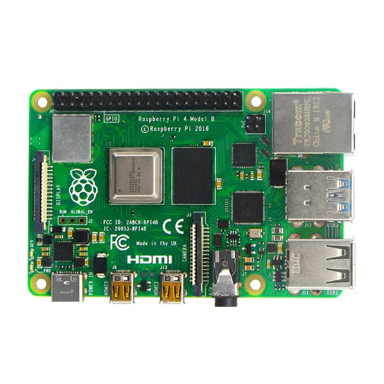 Hot Sale Camera LCD Controller Board Module 4B Kit Raspberry Pi 4 4GB 2GB 8GB RAM Computer Model B Raspberry Pi For DIY