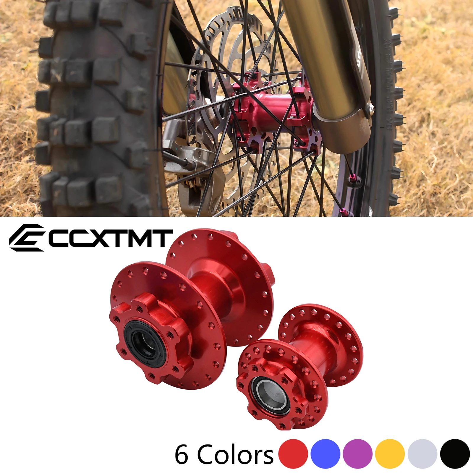 

Motorcycle Electric Bicycle Front Rear Wheel Hubs Aluminum For Sur-Ron Light Bee X & Light Bee S Segway X260 X160 Dirt Pit Bike