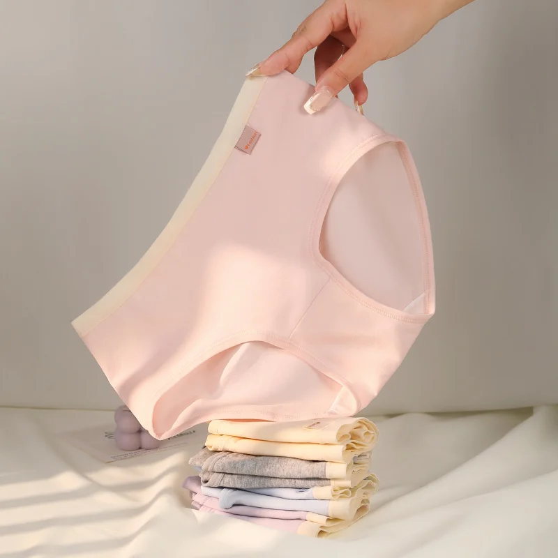 여성용 통기성 브리프, 엉덩이 리프터, 심리스 팬티, 섹시 란제리, 코튼 속옷, 여성용 플러스 사이즈, 3 개