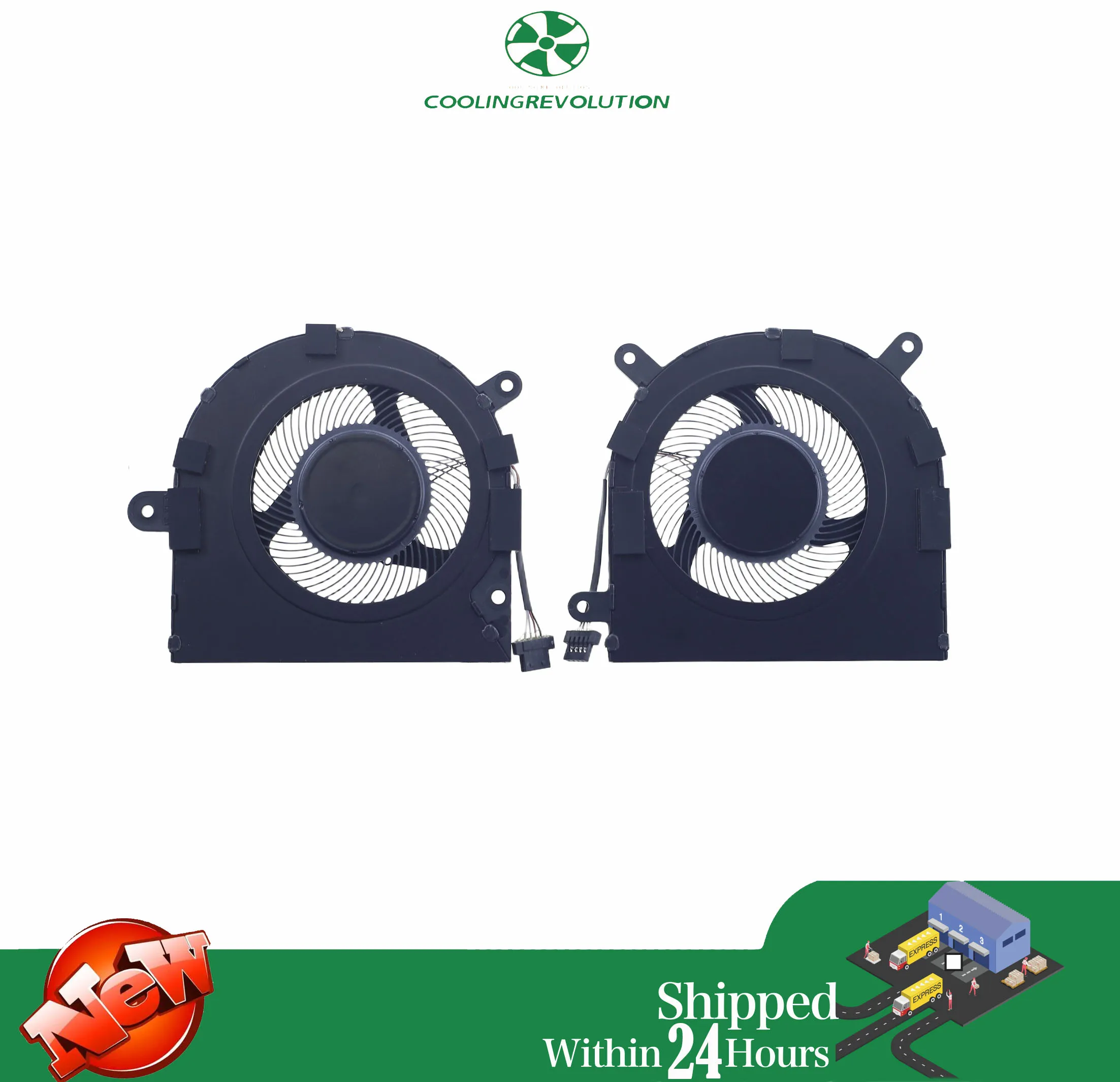 Laptop Cooling fan EG50040S1-CJ10-S9A EG50040S1-CJ20-S9A DC5V 2.50W 4Pin for Schenker Vision 15 PL5TU1B
