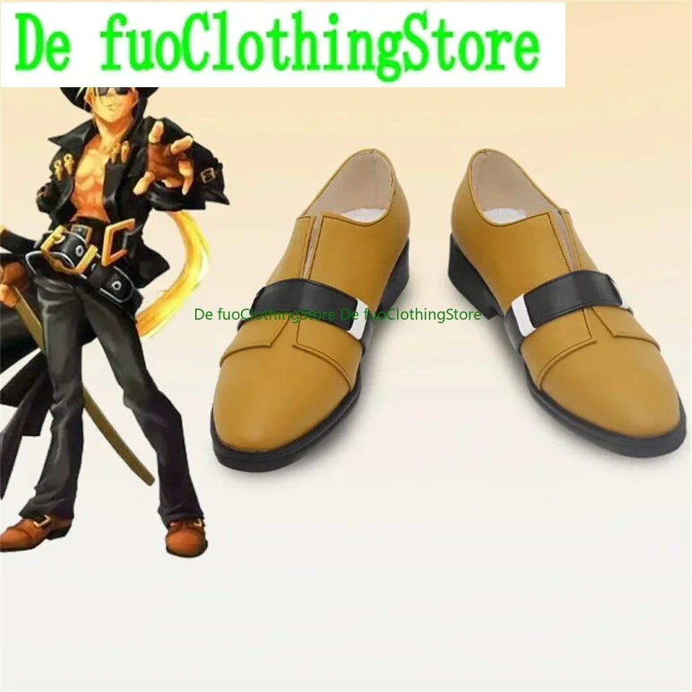 

Johnny Guilty Gear Обувь для косплея Сапоги Игра Аниме Хэллоуин Рождество DefuoClothing Магазин обуви