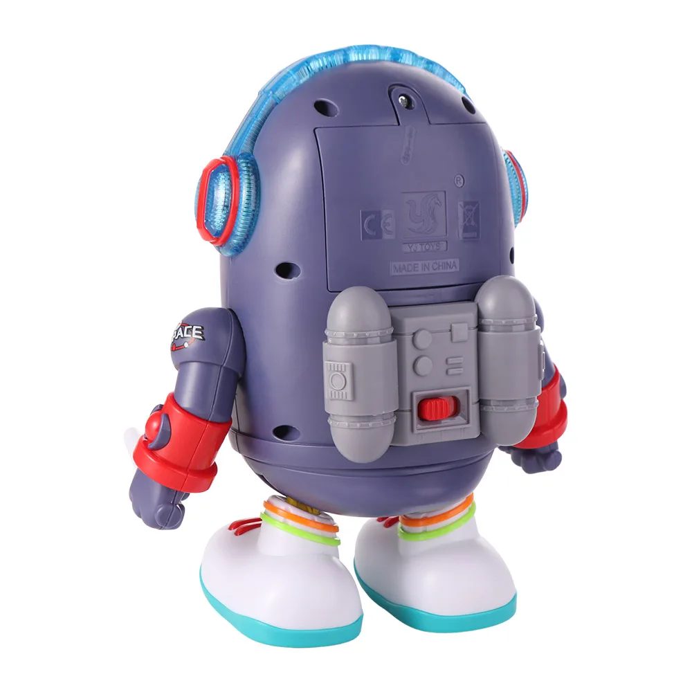 

Plastic Dancing Astronaut Duck Interactive Sound And Light Electric Dance Space Duck Swinging Dance Ornament