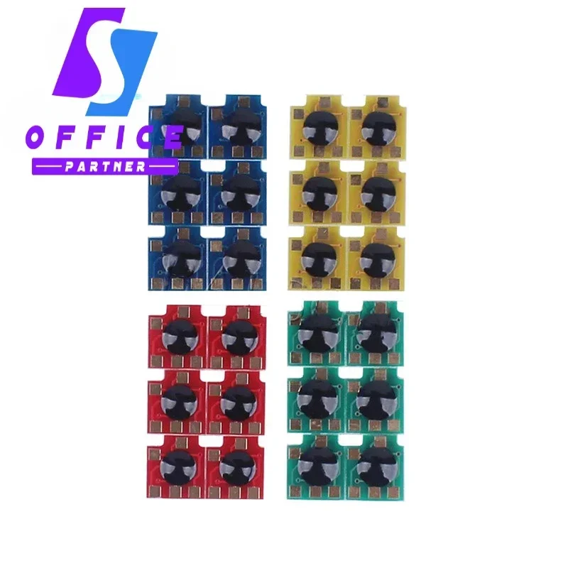 8pcs Toner Cartridge Chip for HP Color LaserJet 1600 2600n 2605 2605dn 2605dtn CM1015 1017 Drum Chip Q6000A 6001A Q6002A Q6003A