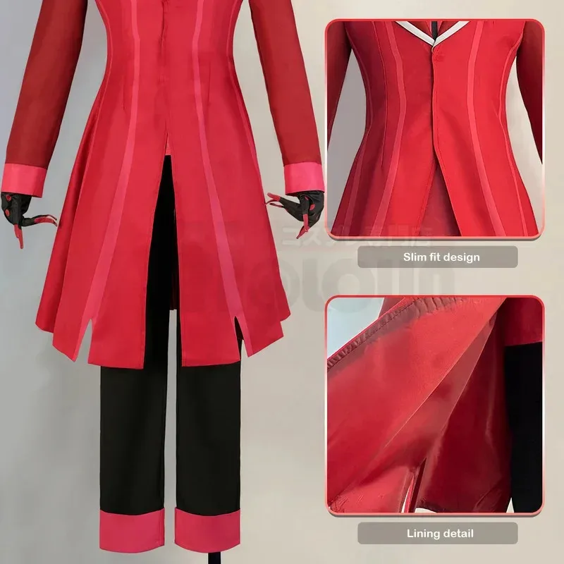 هاز فندق أنيمي ألستور تأثيري حلي شعر مستعار روز صافي الألياف الاصطناعية قابل للتعديل حجم كوس كونشن هالوين هدية كوسلاو #3