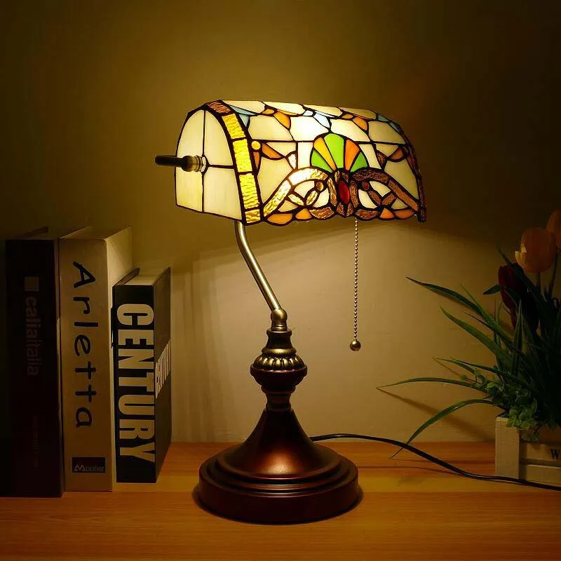 

Color, glass, art, European style, bedroom, living room, hotel, turnable, desk lamp