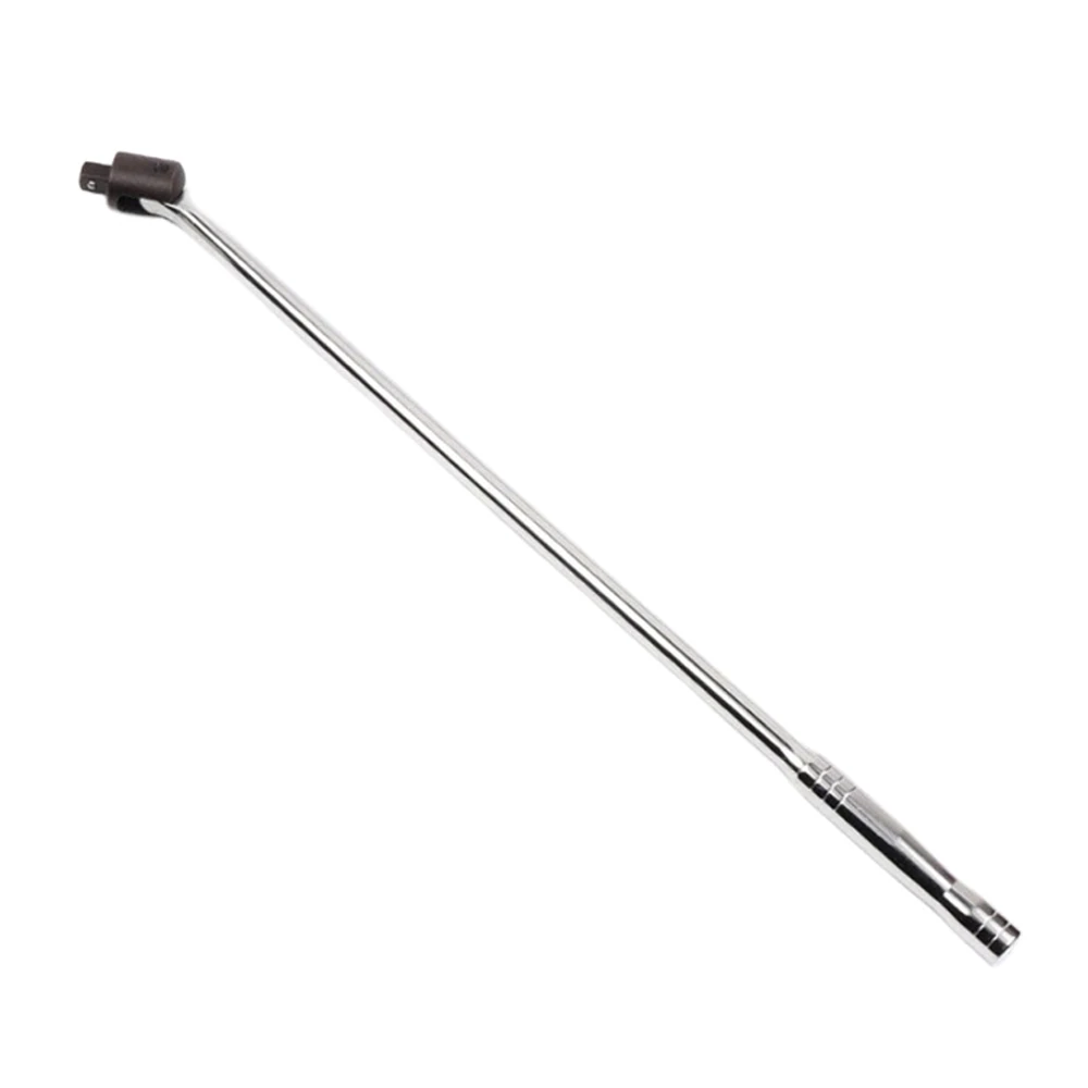 Socket Wrench with Flexible Ratchet Handle and Spring Loaded Ball System for Loosening and Tightening Wheel Bolts