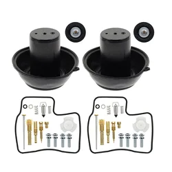 2 Set Carburetor Repair Kits for Honda Steed Shadow 600, VT 600, VLX 600 1994-2003