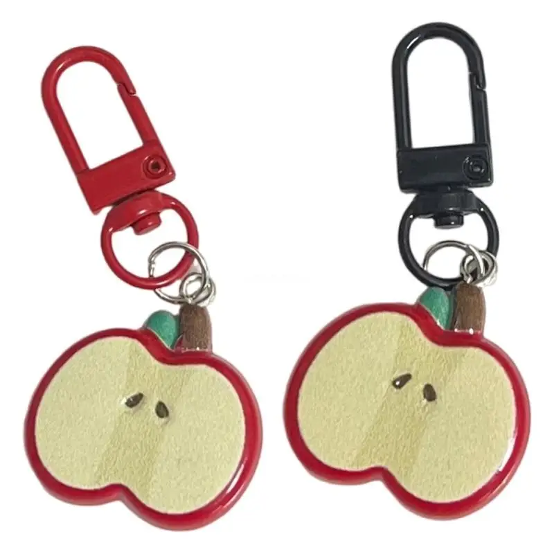 Stylish Fruit Key Pendant Fruit Key Chain Pendant Lightweight Keyrings for Car and Mobile Dropship