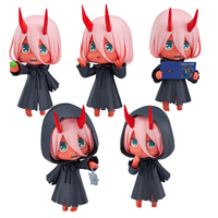 11CM Darling in the FranXX Anime Figure 02 ZERO TWO Kawaii Model Childhood Cute PVC Static Toys Decoration Lovers Gifts Doll