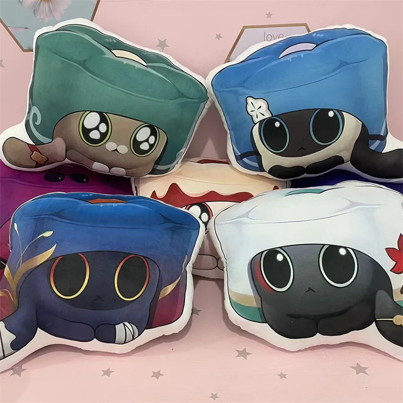 New Honkai: Star Rail Plush Toys Cute Soft Stuffed Cartoon Anime March 7th Cat Pillow Dolls For Kid Birthday Christmas Gift