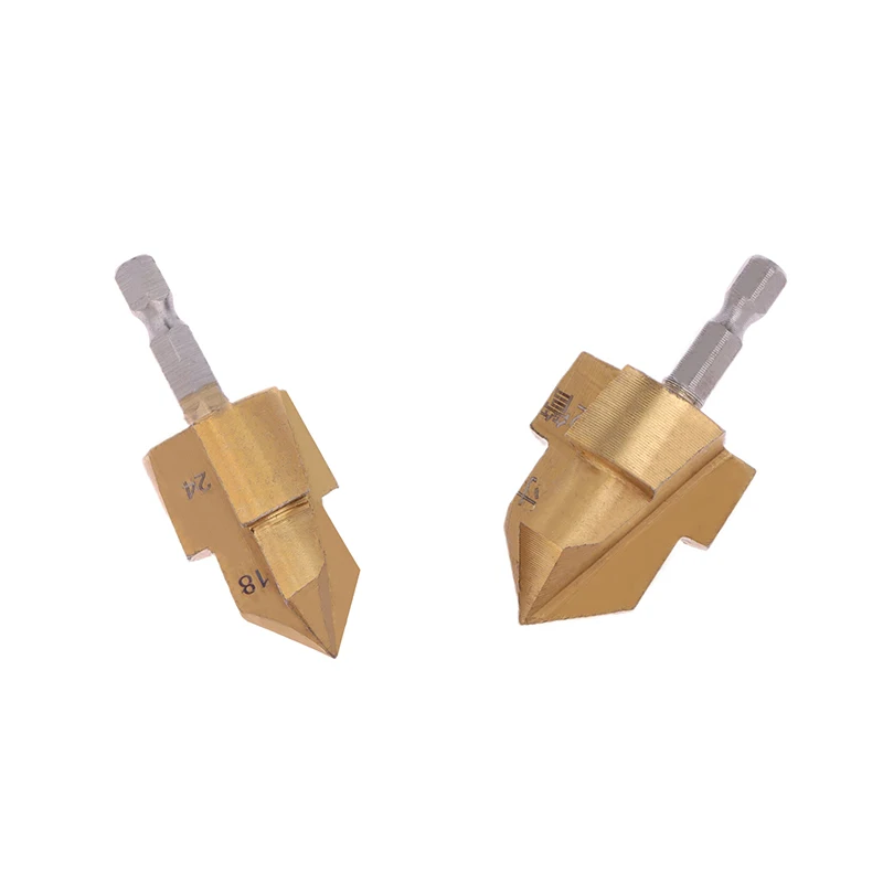 1Pc raccordo per tubo dell'acqua alesatore punta da trapano per plastica PPR PVC foro per tubo dell'acqua espansione idraulico alesatore foro apertura punzonatura Repai