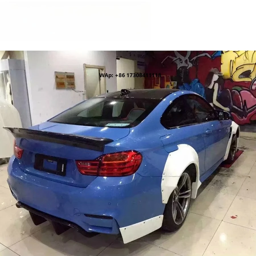 

High performance Real Wide Style Frp Material Over Fenders Fit Car Fender For F82 M4 Lb Mp Over Fenders