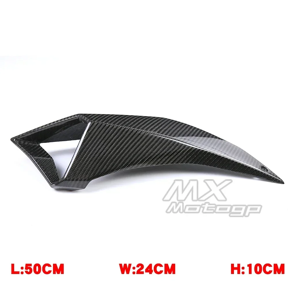 Motorcycle Carbon Fiber Air Intake Pipe Cover For KAWASAKI ZH2 Z H2 2020 2021 2022 2023 Racing Air Intake Guard Fairing Kits