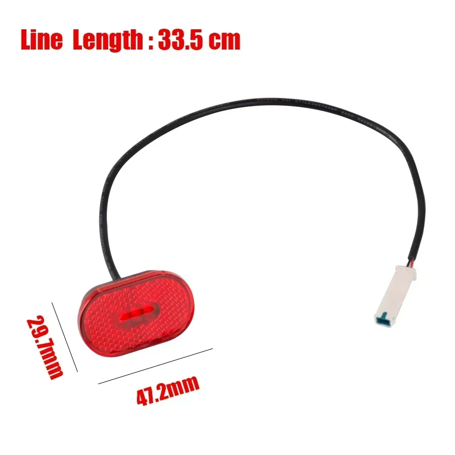 Elektroroller-Hinterrad-Kotflügel-Set für Xiaomi Pro 2, Kickscooter-Halterung, Rücklichter, Kotflügelflügel mit Kennzeichenbeleuchtung – Detail 16