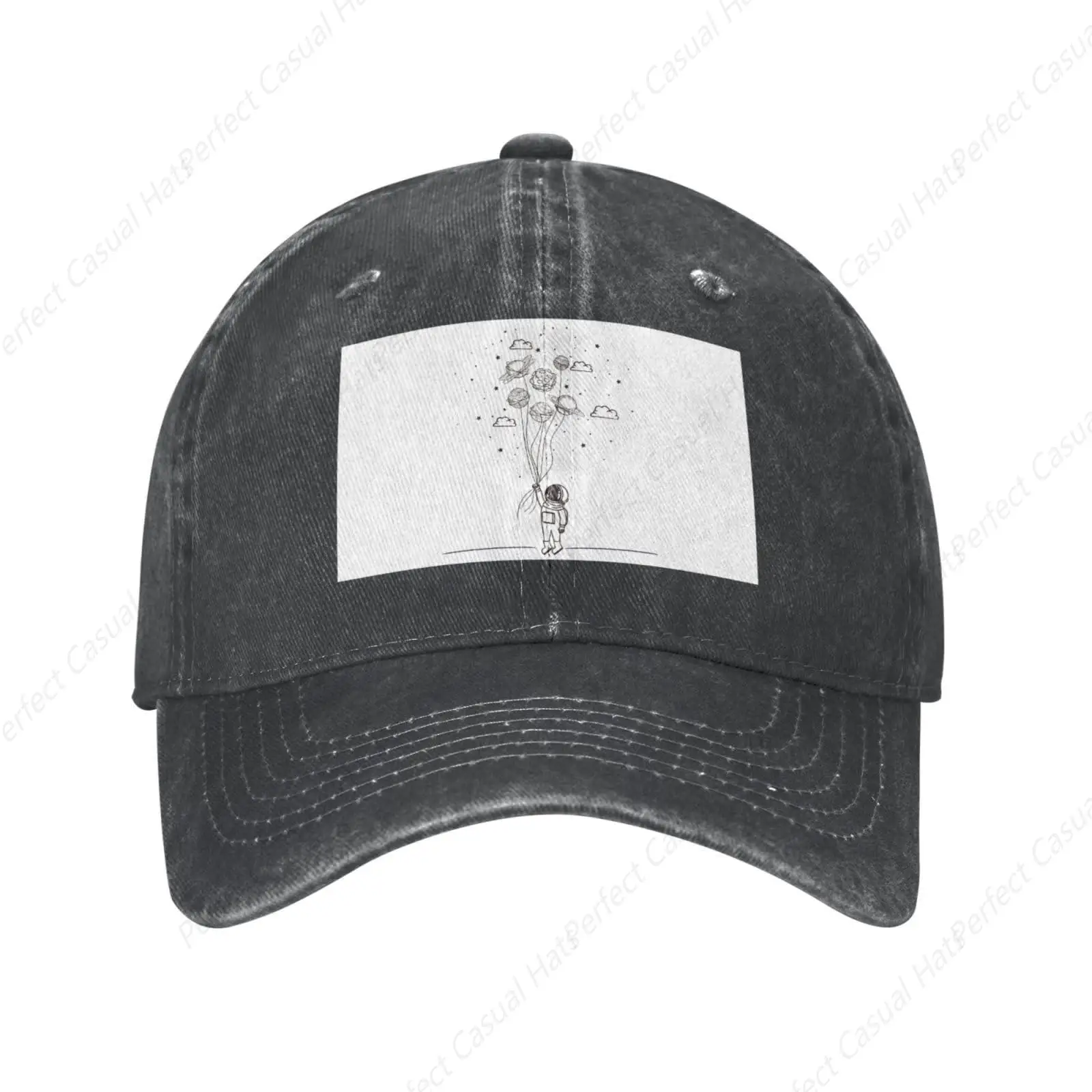 

Hot-Selling Fly Me To Space Graphic Printing Sunscreen Cowboy Hat Peaked Caps Baseball Caps Trucker Hat Men Women Fashion Caps