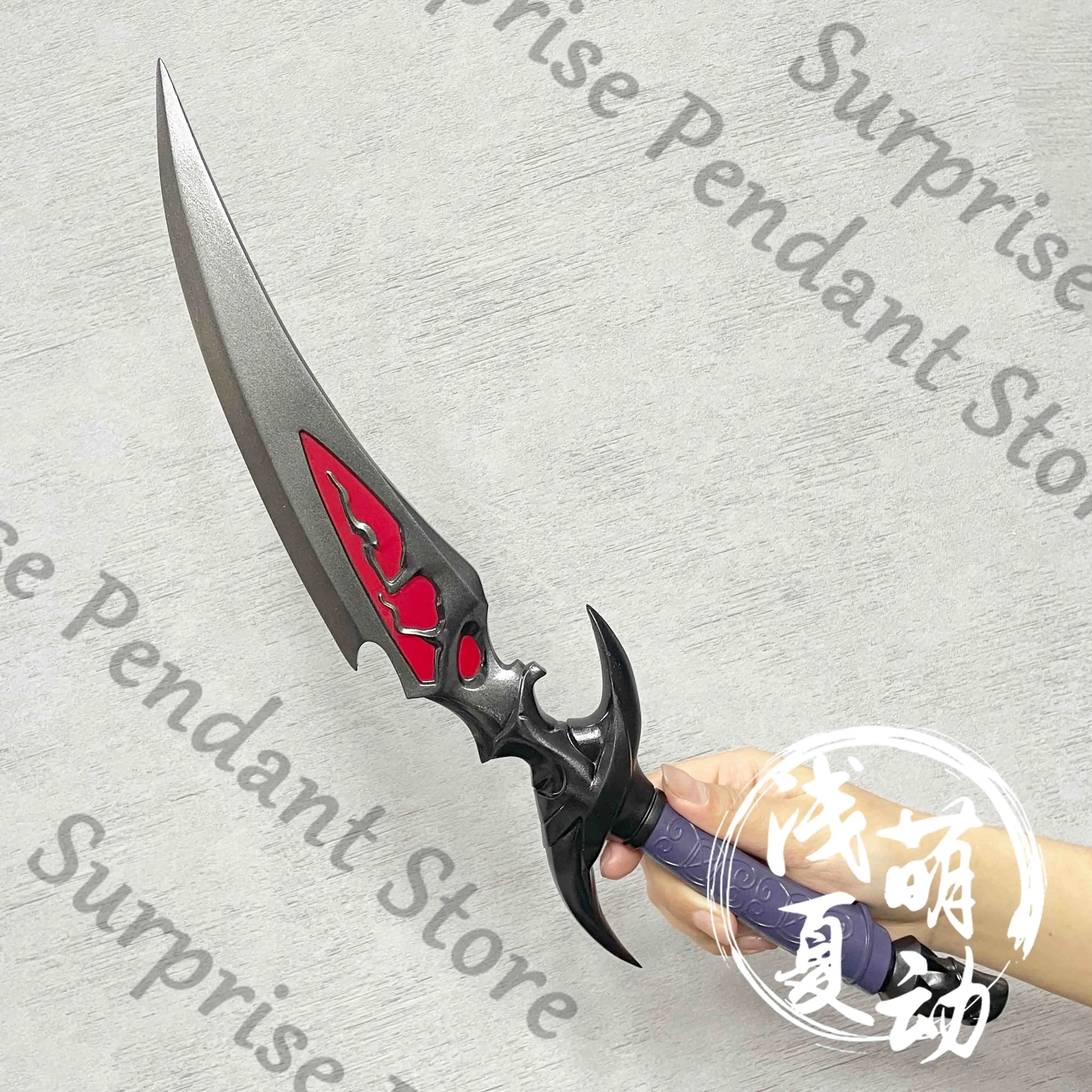 

Anime Rafayel Love and Deepspace Cosplay Stiletto Prop Ornament Cartoon Dagger Weapon Mascot Stage Properties Accessory Gift
