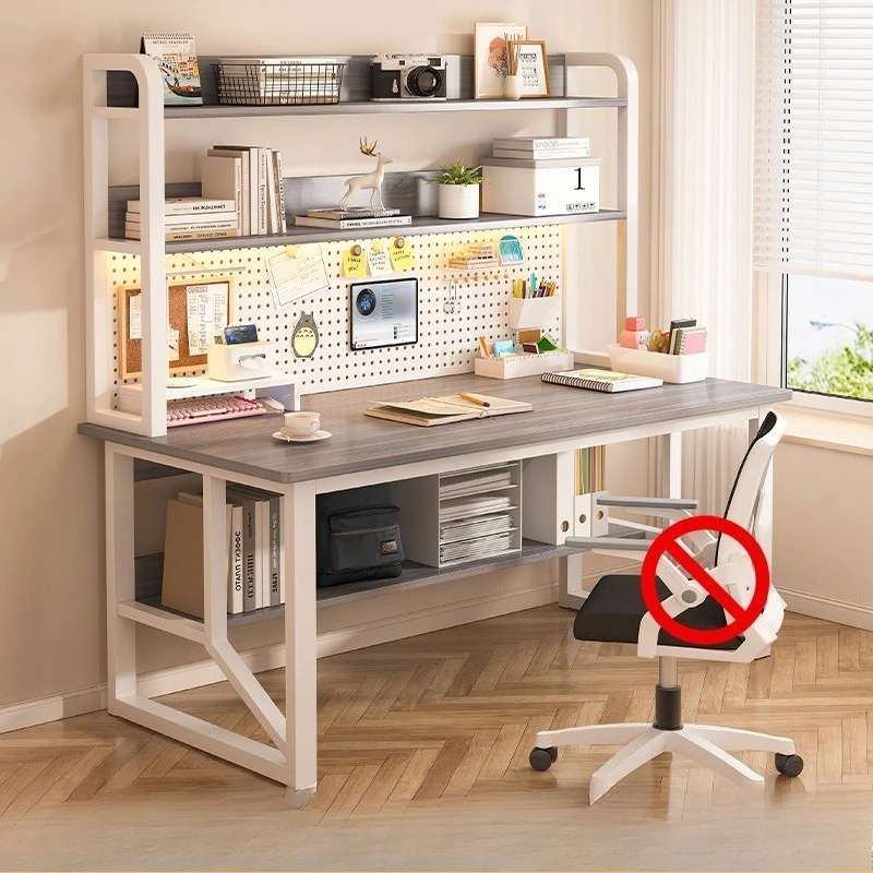 

Многофункциональный компьютерный стол, книжный шкаф, интегрированный в спальню, учебный и письменный стол, многофункциональный стол с перфорированной панелью.